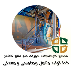 خط تولید مکمل ویتامینی و معدنی دام و طیور