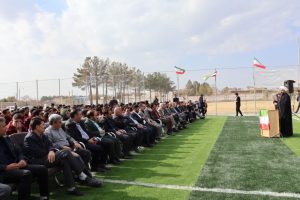 افتتاح چمن مصنوعی