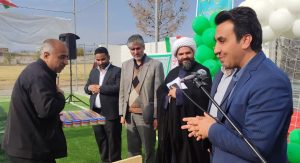 افتتاح چمن مصنوعی کاشمر