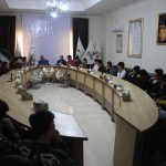 دیدار دانش آموزان با مدیرعامل زنجیره صالح