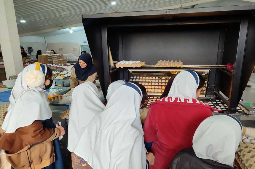 بازدید دانش آموزان از زنجیره صالح