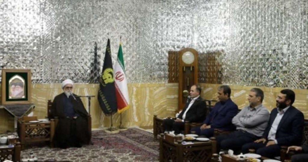 دیدار وزیر با تولیت آستان قدس